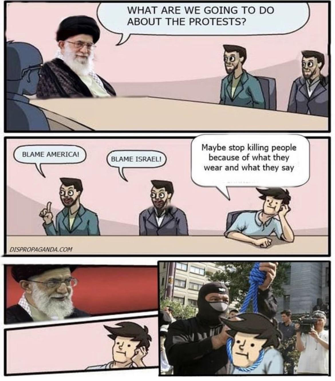 WHAT ARE WE GOING TO DO a ABOUT THE PROTESTS Maybe stop kiling people because of what they wear and what they say