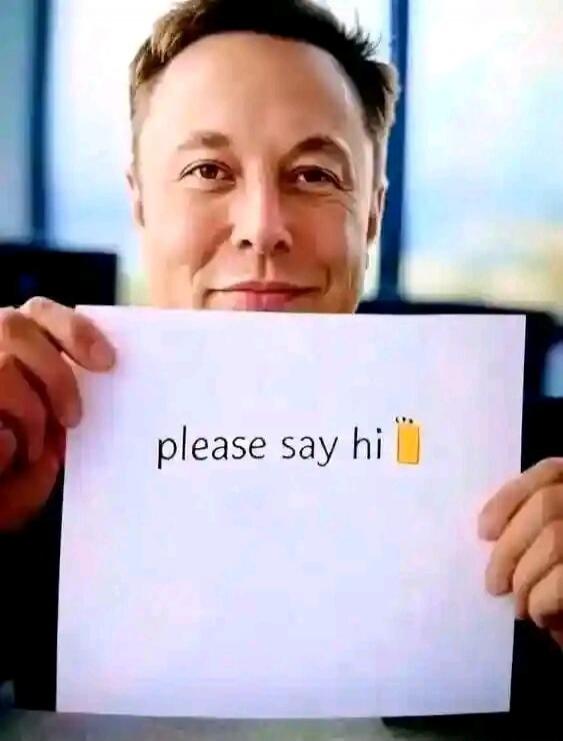 please say hi 👋