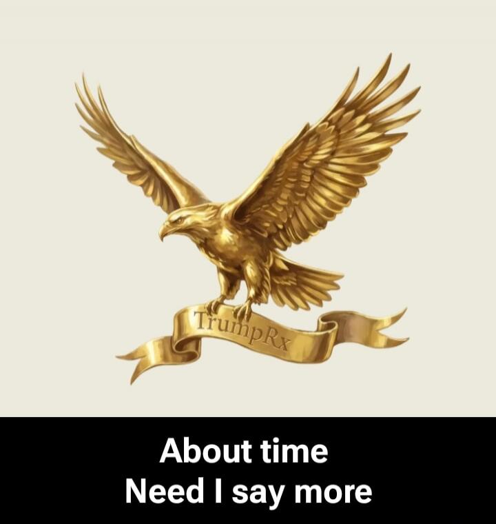 About time
Need I say more
TrumpPRx