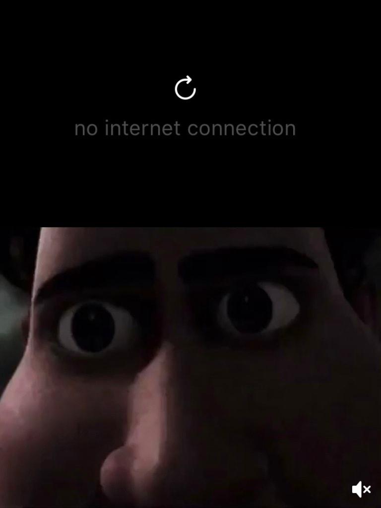 no internet connection