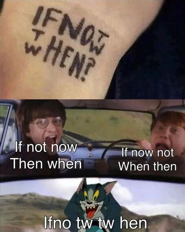 D plfsnow not Then when when then