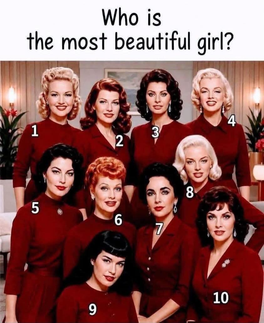 Who is the most beautiful girl?