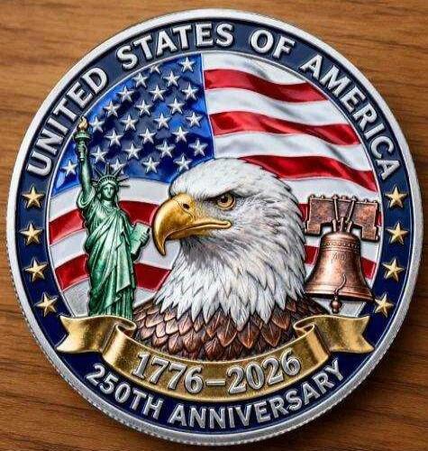 UNITED STATES OF AMERICA 1776-2026 250TH ANNIVERSARY