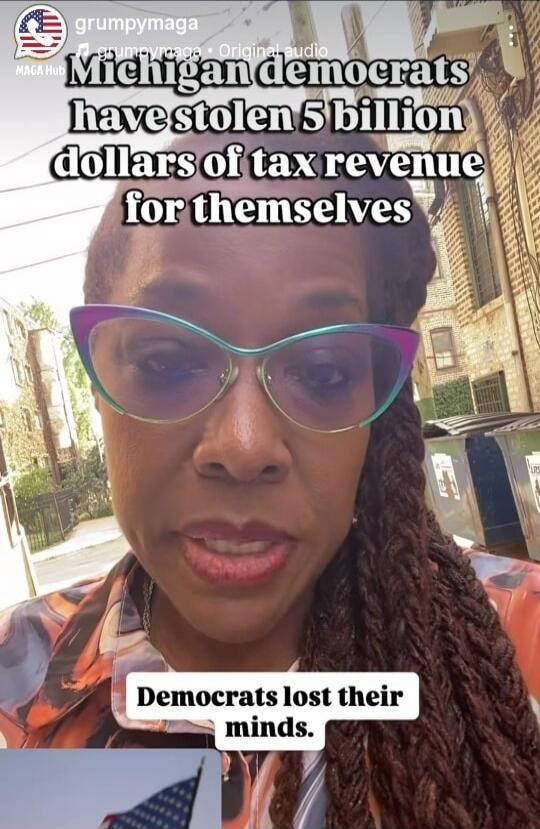 Michigan democrats have stolen 5 billion dollars of tax revenue for themselves

Democrats lost their minds.