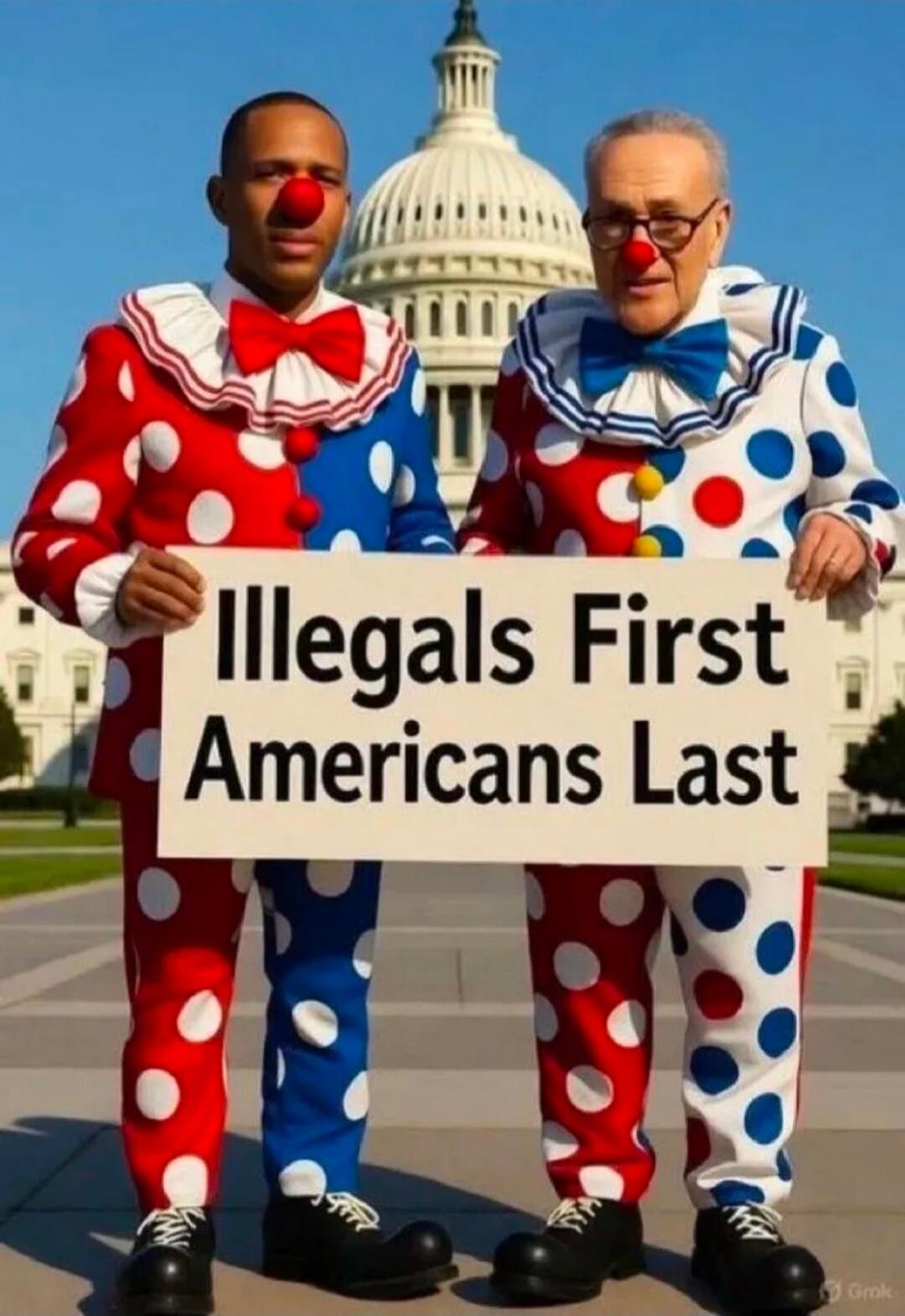 Illegals First Americans Last