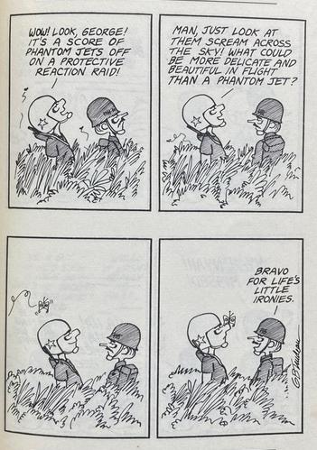 o LOOK GEORGE 75 A SCORE O e REACTION RAID MAN TUST LOOK AT THEM SCREAM gss THE SEVI WHAT L BE_MORE DE GEAUTIFUL Vf b THAN A PHANTOM JET 2