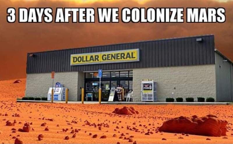 3 DAYS AFTERWE COLONIZEMARS