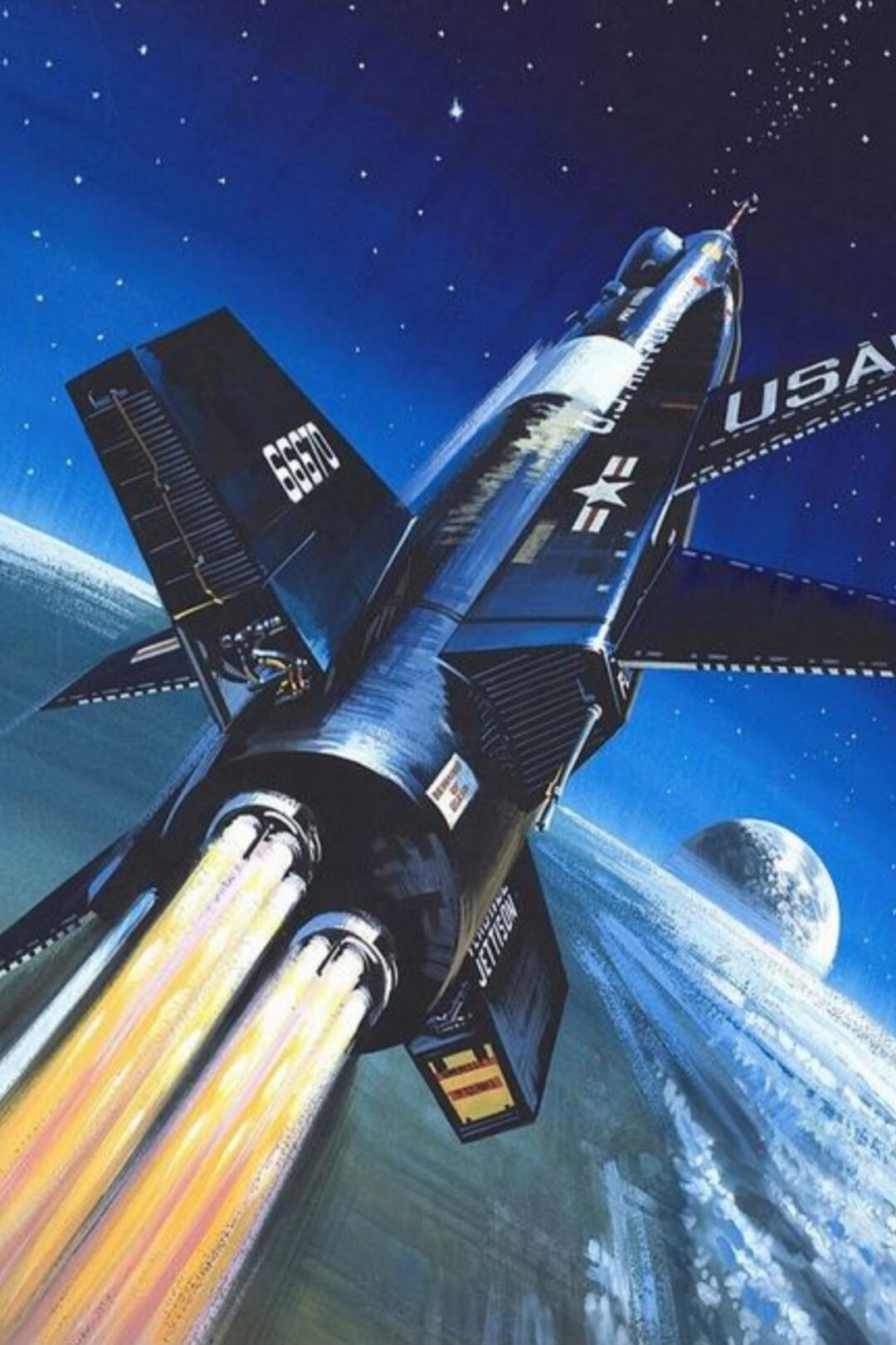 66670 USA JETTISON U.S. AIR FORCE RESCUE DANGER NO STEP WARNING PUSH TO OPEN