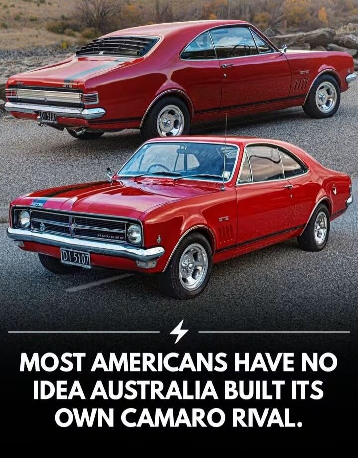 MOST AMERICANS HAVE NO IDEA AUSTRALIA BUILT ITS OWN CAMARO RIVAL.