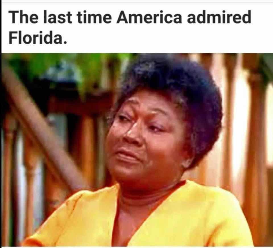 The last time America admired Florida
