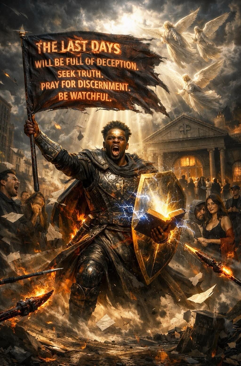 THE LAST DAYS WILL BE FULL OF DECEPTION. SEEK TRUTH. PRAY FOR DISCERNMENT. BE WATCHFUL.