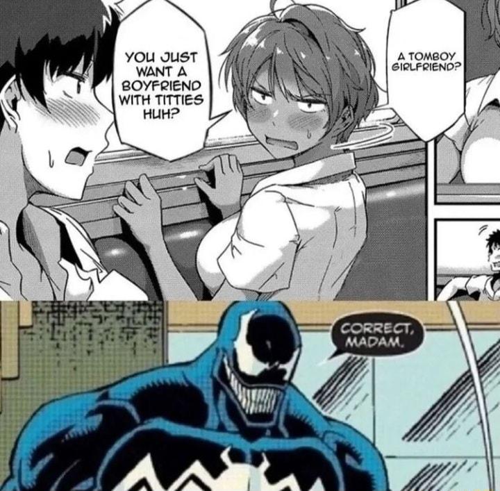 You gust WANT A BOYFRIEND WITH TITTIES