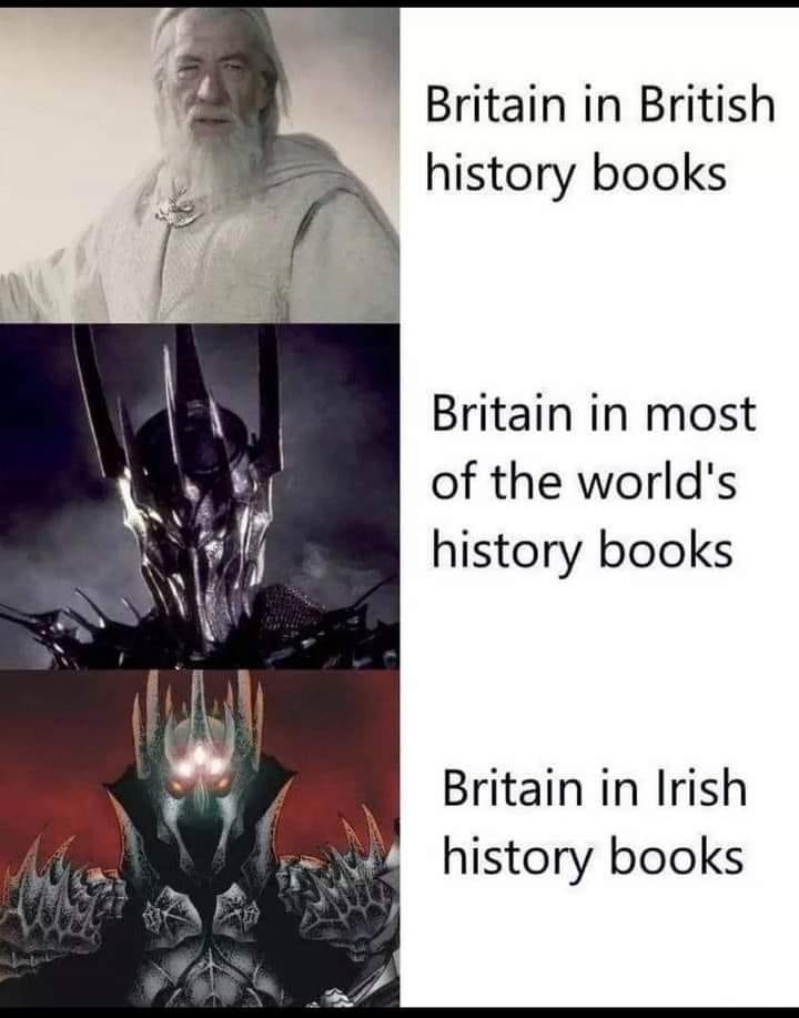 Britain in British history books Britain in most of the worlds history books Britain in Irish history books