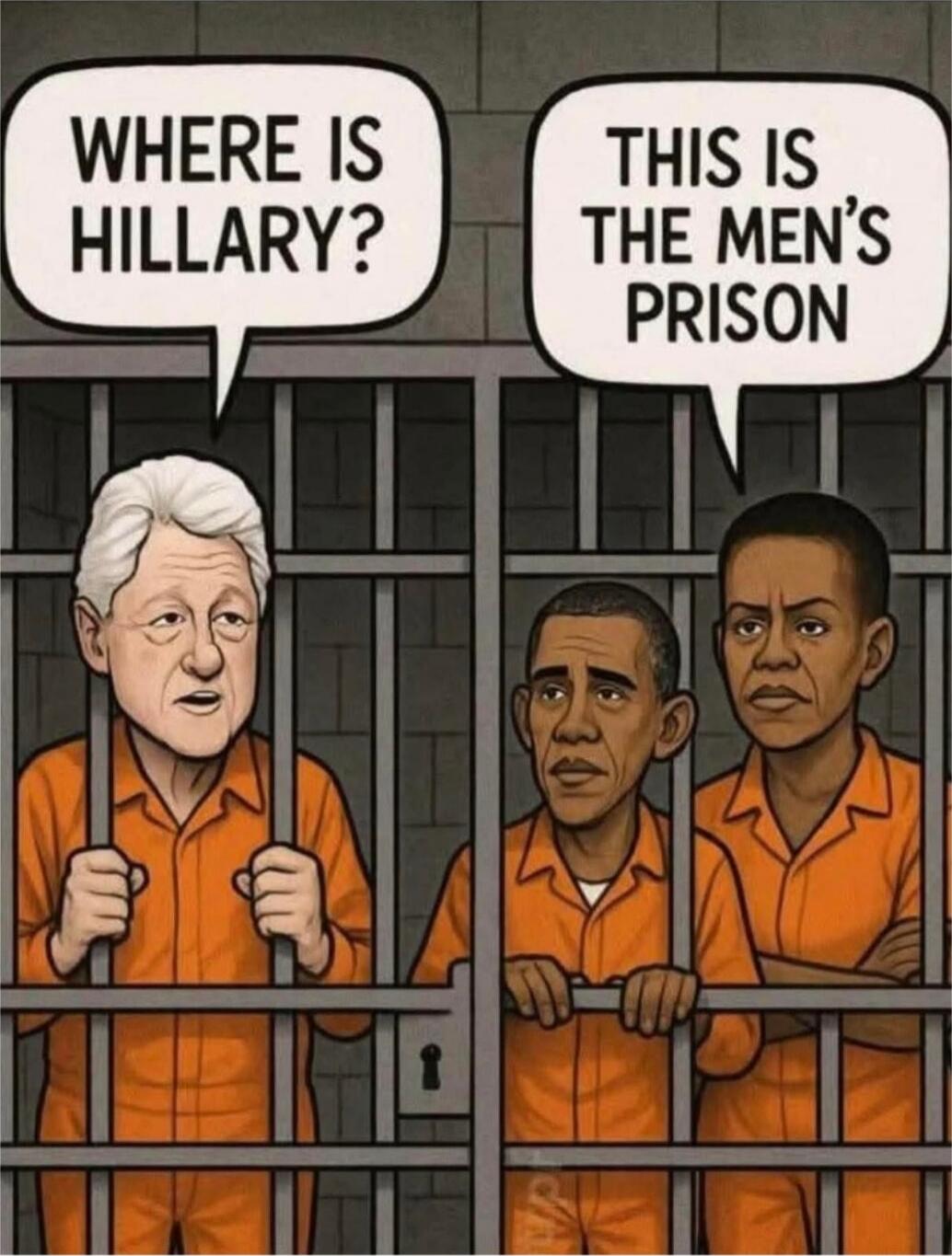 WHERE IS [REDACTED]?\nTHIS IS THE MEN'S PRISON