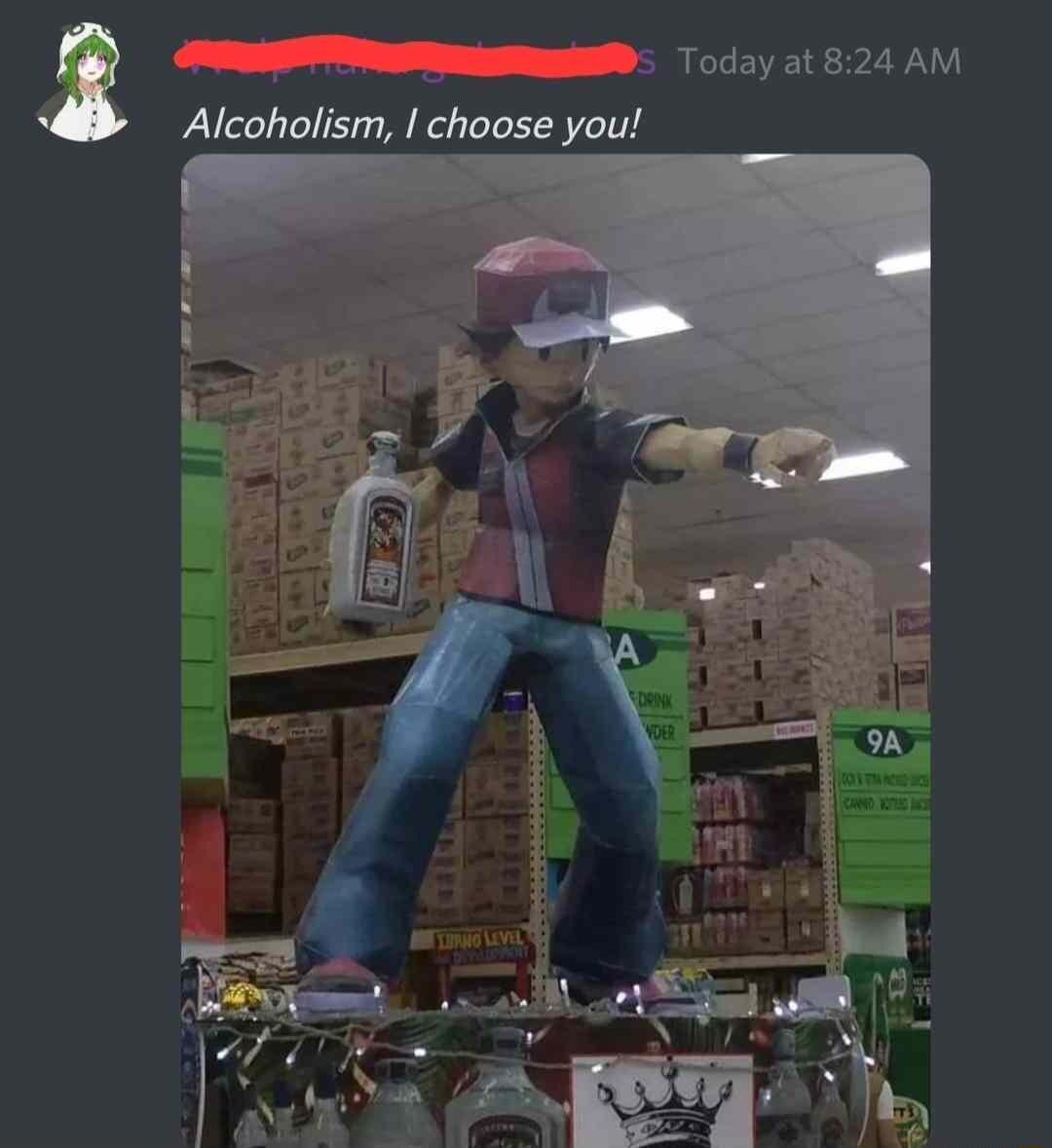 5 Today at 824 AM Alcoholism choose you