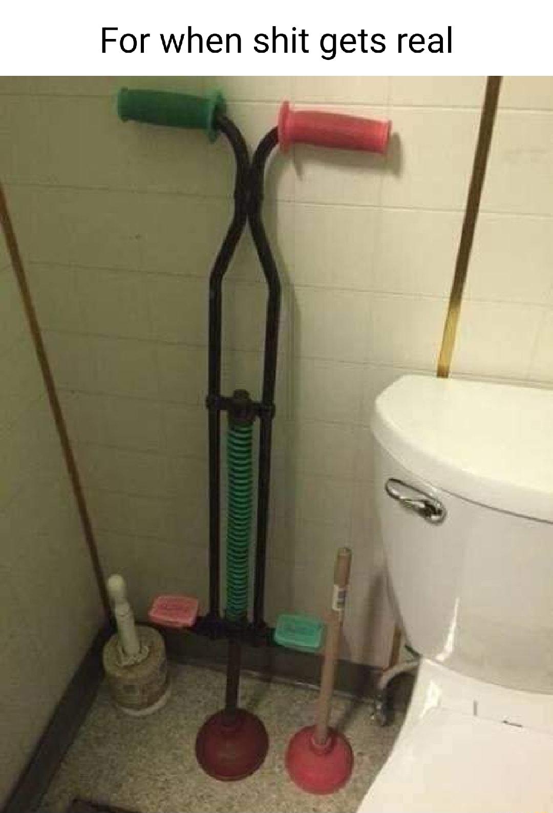 For when shit gets real