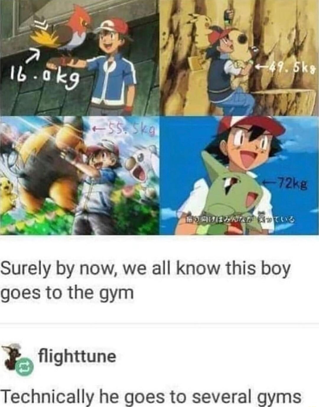 Surely by now we all know this boy goes to the gym b flighttune Technically he goes to several gyms