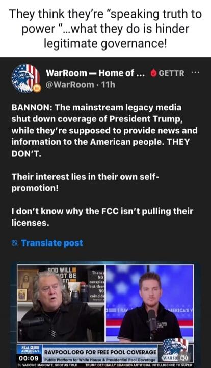 They think they're 