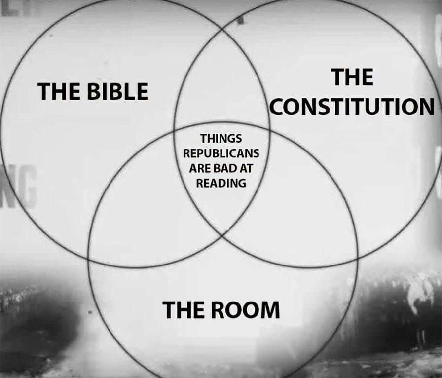 THE BIBLE REPUBLICANS ARE BAD AT READING THE ROOM