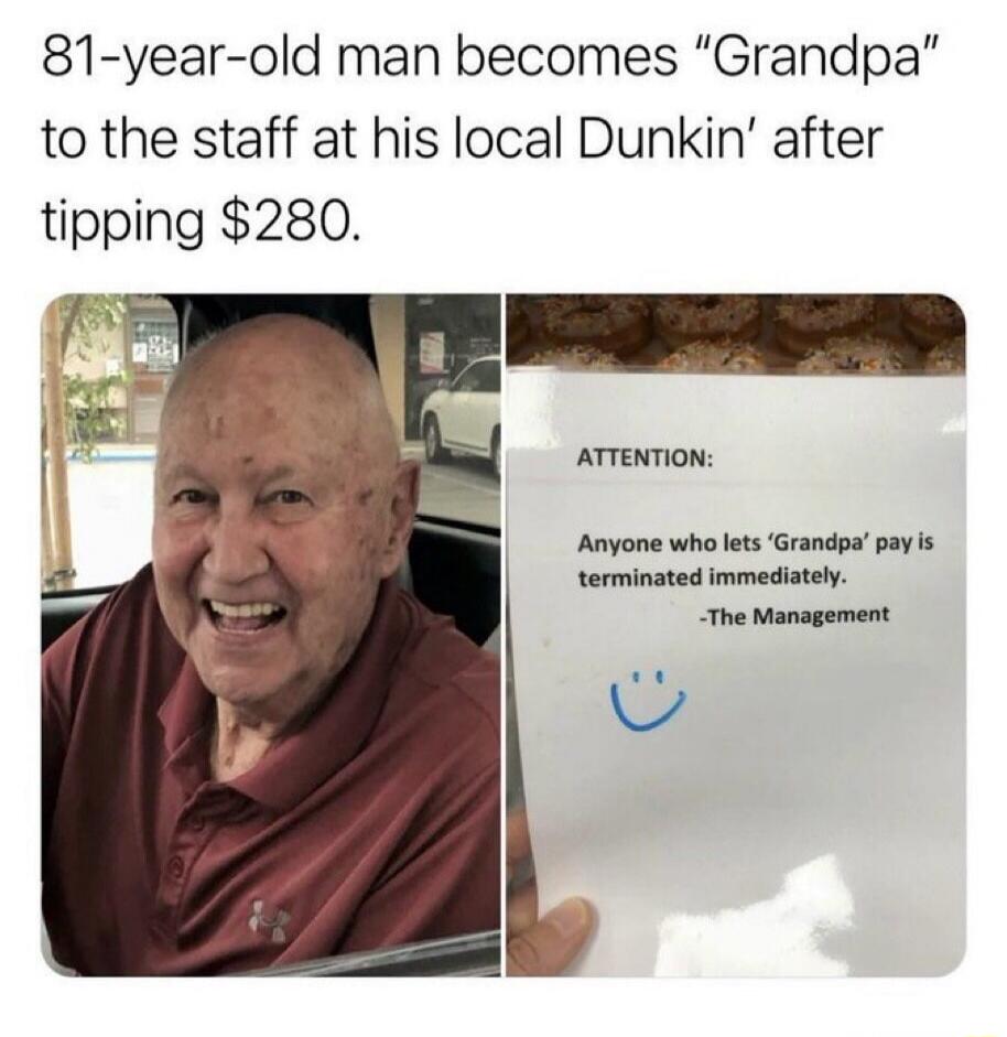 81-year-old man becomes 