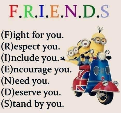 FRILENNDS v Fight for you Respect you Dnclude youx Encourage you Need you Deserve you Stand by you