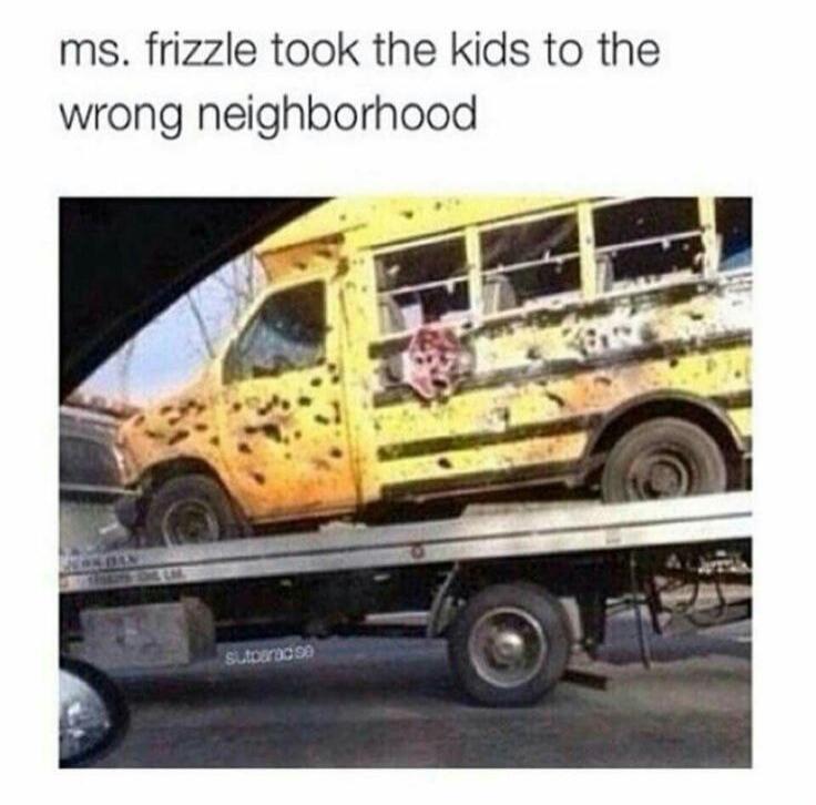 ms. frizzle took the kids to the wrong neighborhood