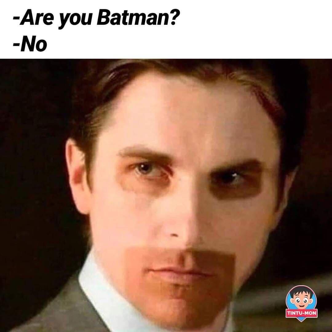 Are you Batman No