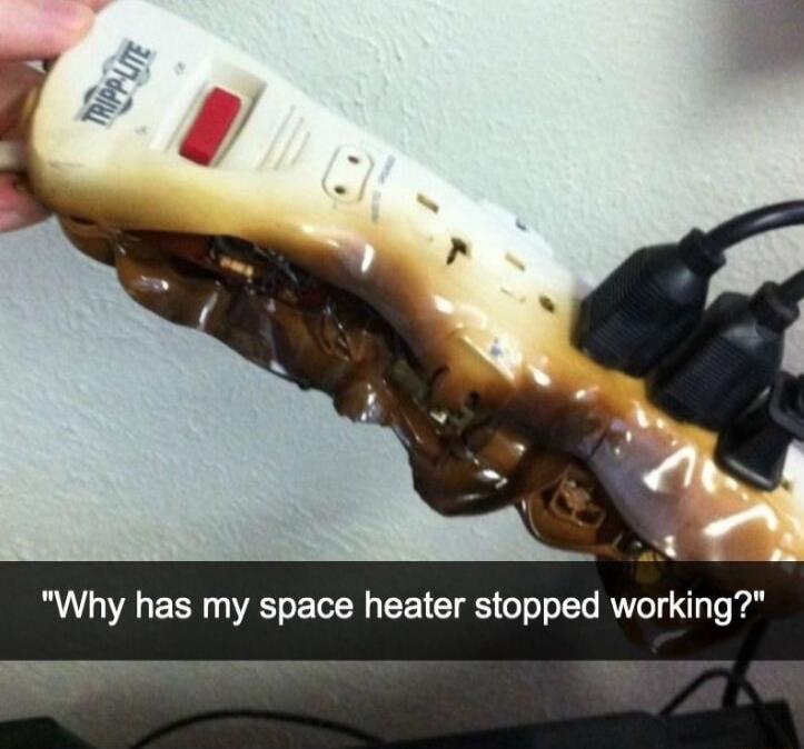 Why has my space heater stopped working
