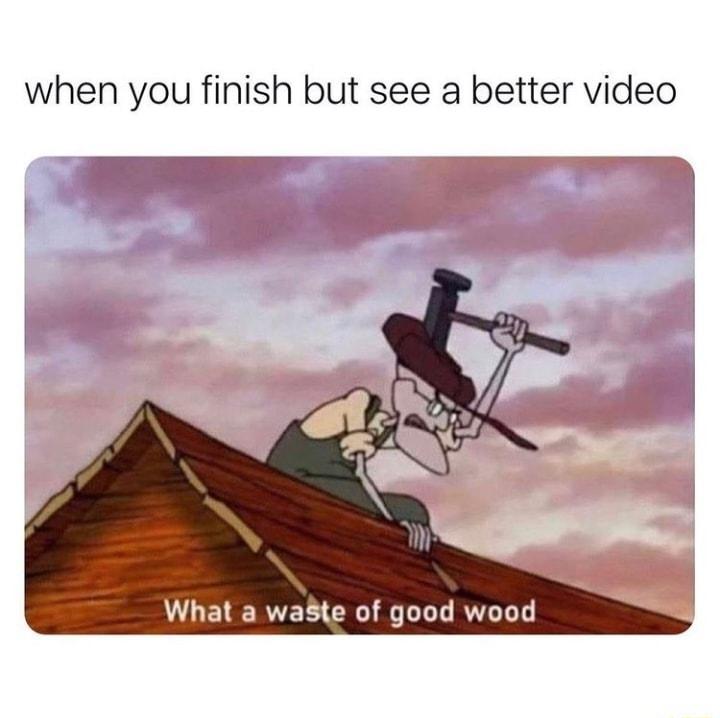 when you finish but see a better video ULEIERVEL CRGE LI RV