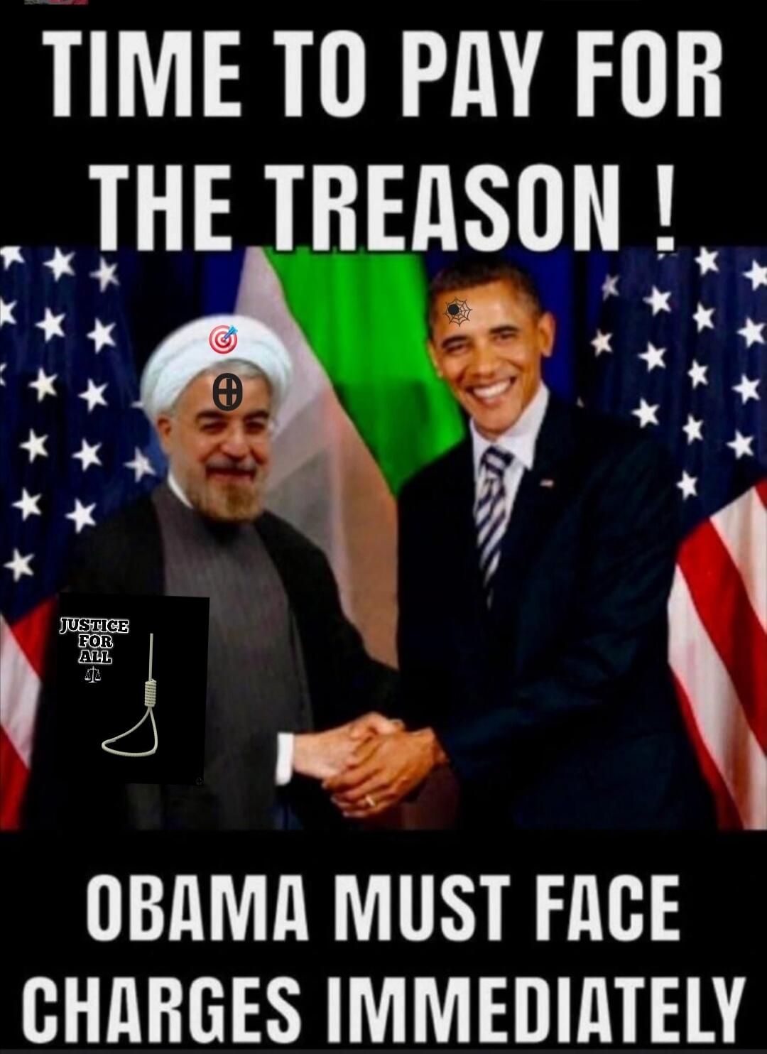 TIME TO PAY FOR THE TREASON ! OBAMA MUST FACE CHARGES IMMEDIATELY