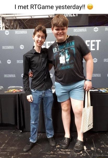 met RTGame yesterday