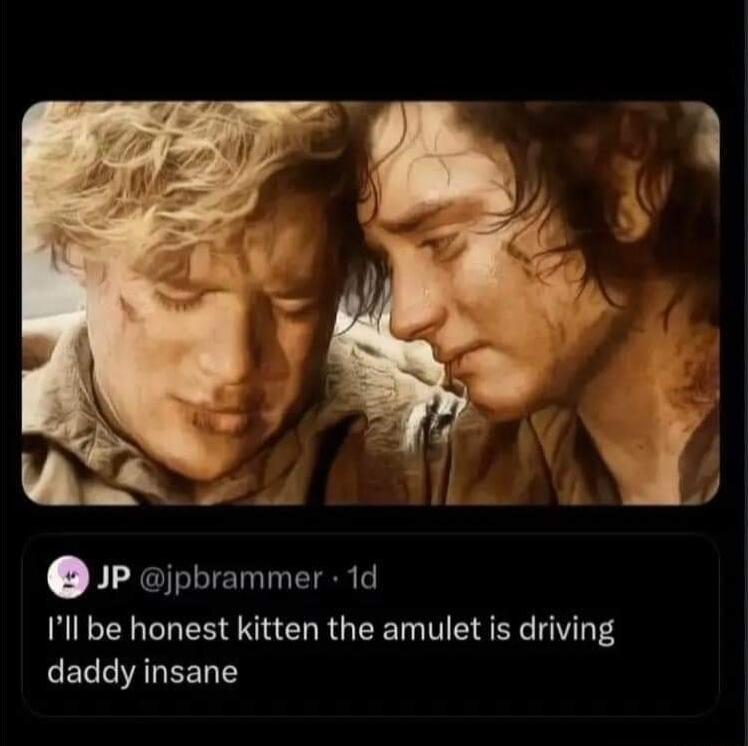 JP jpbrammer 1d Ill be honest kitten the amulet is driving ELLALEET TS