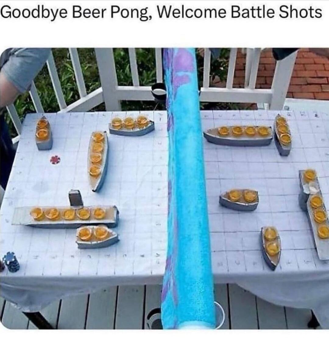 Goodbye Beer Pong, Welcome Battle Shots