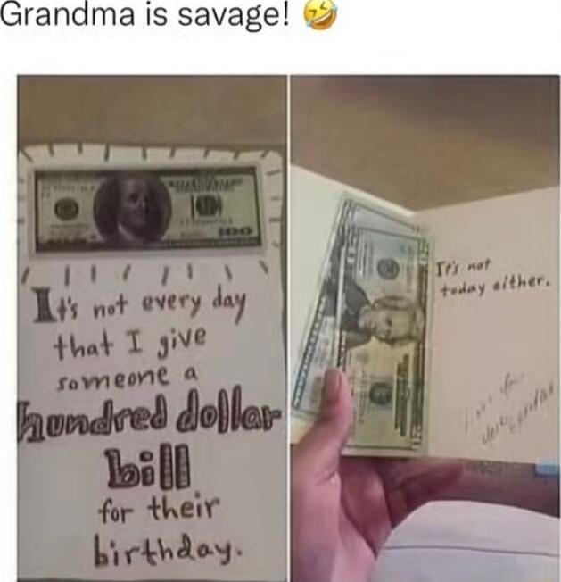 randma is savage