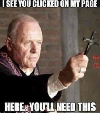 I SEE YOU CLICKED ON MY PAGE HERE, YOU'LL NEED THIS