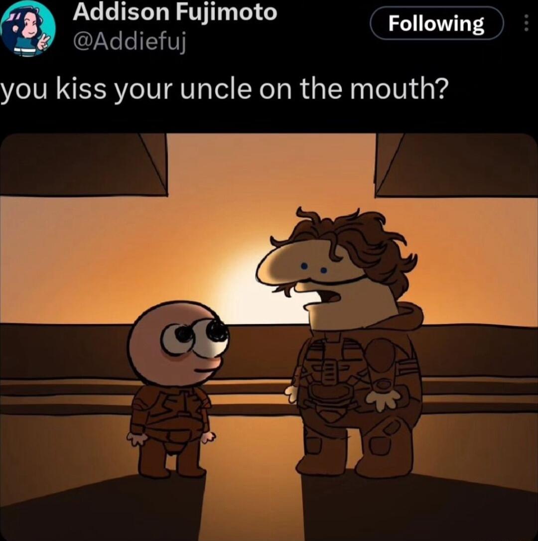 l Addison Fujimoto diefu you kiss your uncle on the mouth