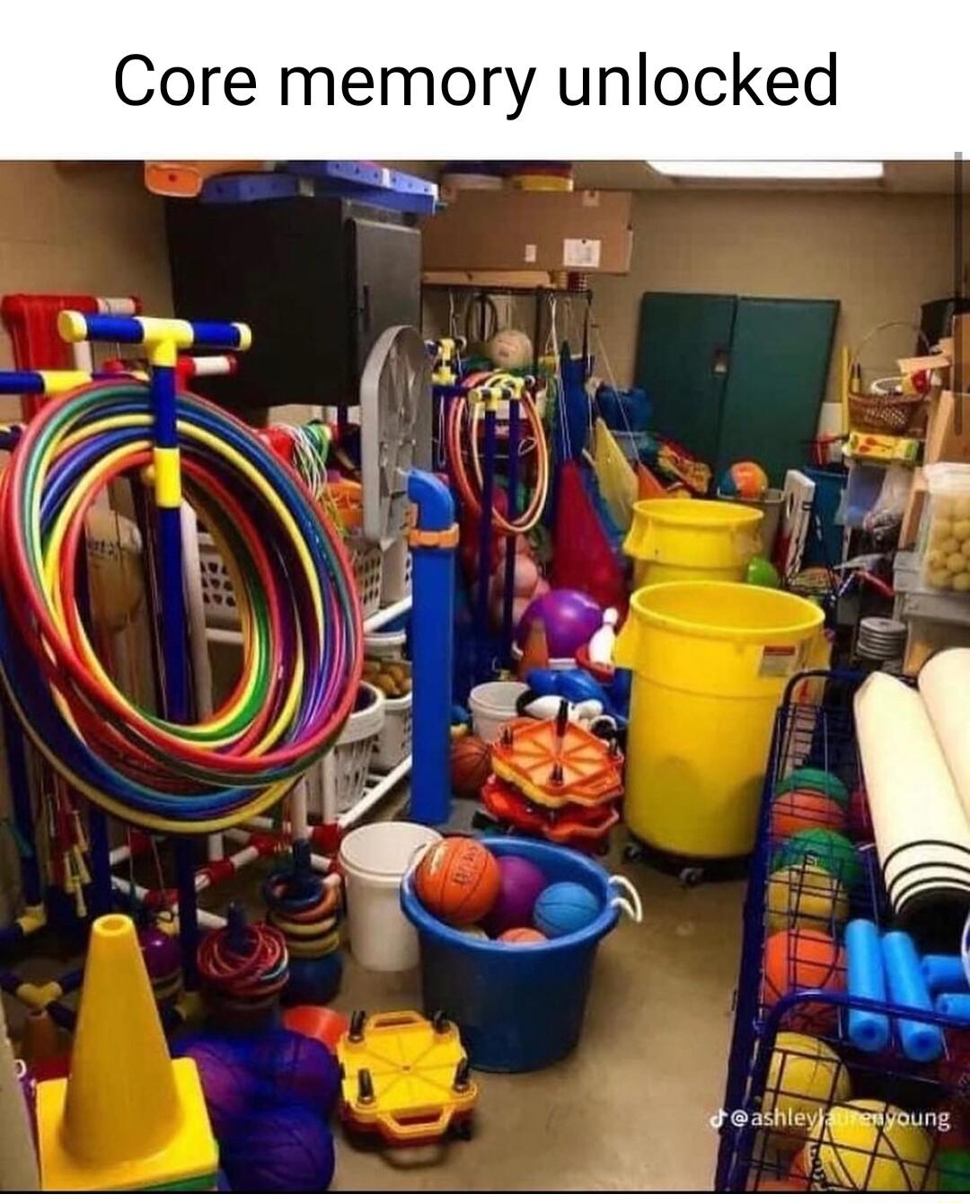 Core memory unlocked