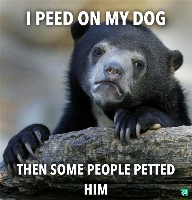 THEN SOME PEOPLE PETTED _ HIM 5