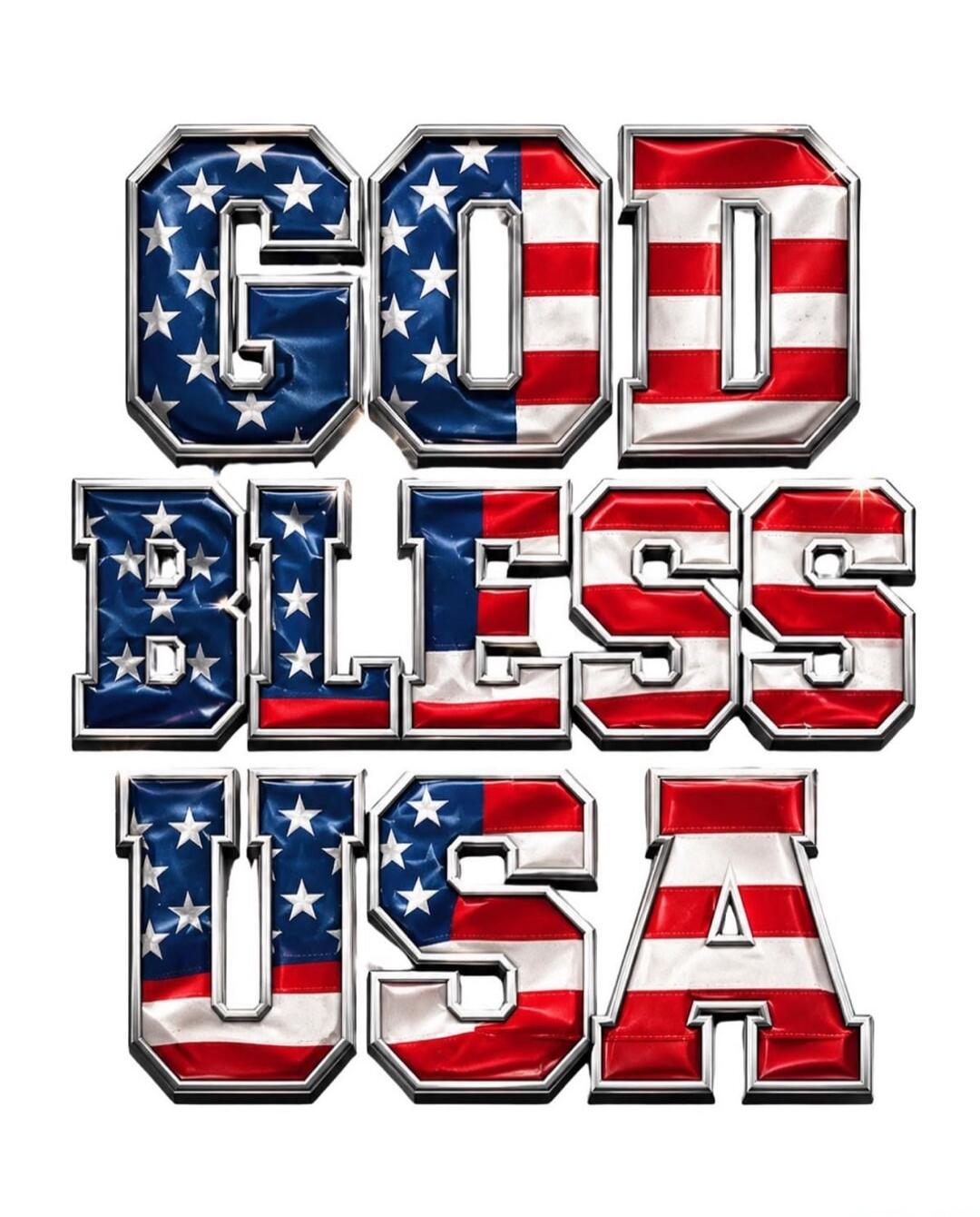 GOD BLESS USA