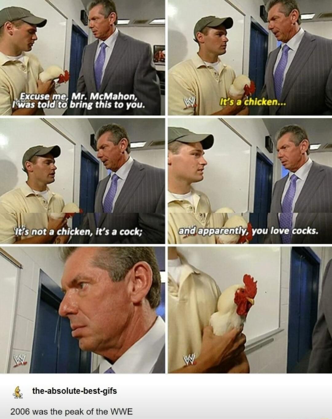 2006 was the peak of the WWE