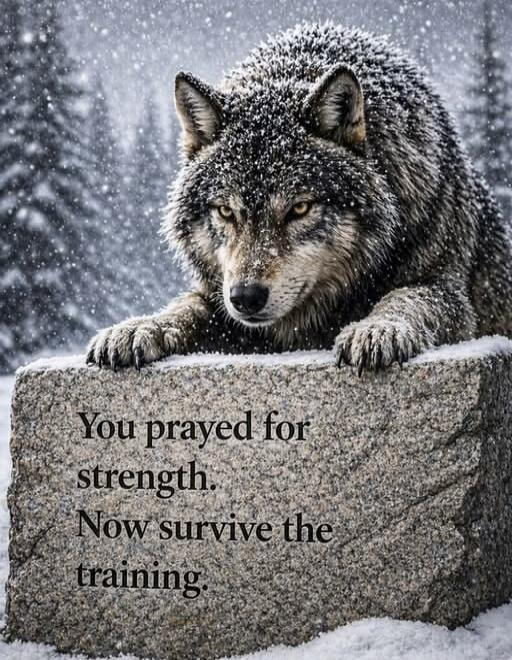 You prayed for strength. Now survive the training.
