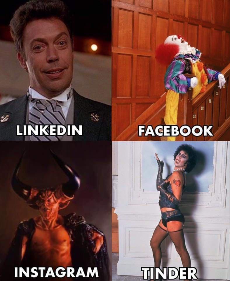 SN LINKEDIN INSTAGRAM