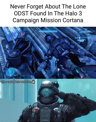 Never Forget About The Lone ODST Found In The Halo 3 Campaign Mission Cortana