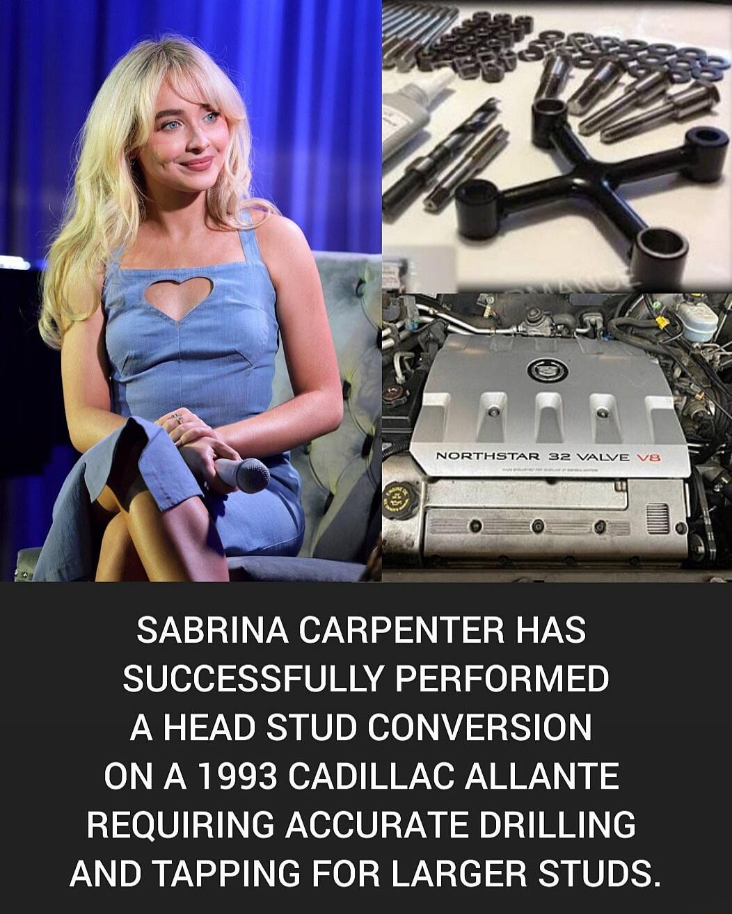 [redacted] has successfully performed a head stud conversion on a 1993 Cadillac Allante requiring accurate drilling and tapping for larger studs.
Session ID: 1006512.