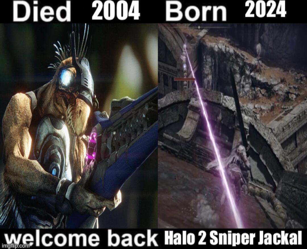 D To 2004 Born pilr2 welcome back Halo 2 Sniper Jackal