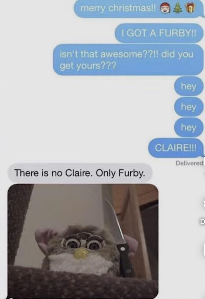 220 There is no Claire Only Furby