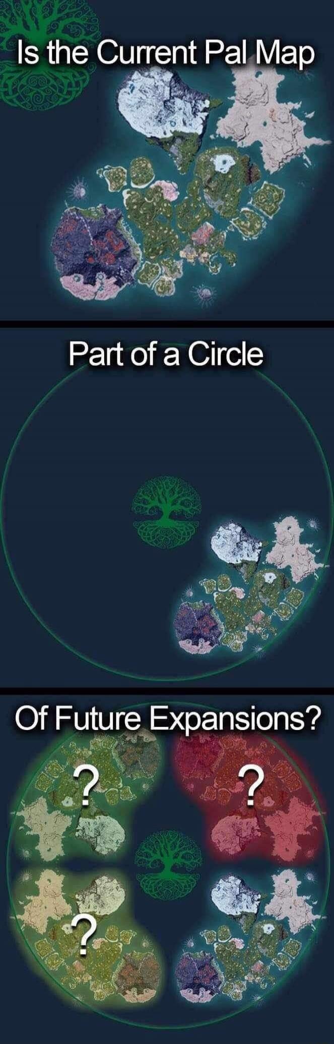 Is the Current Pal Map Part of a Circle Of Future Expansions?