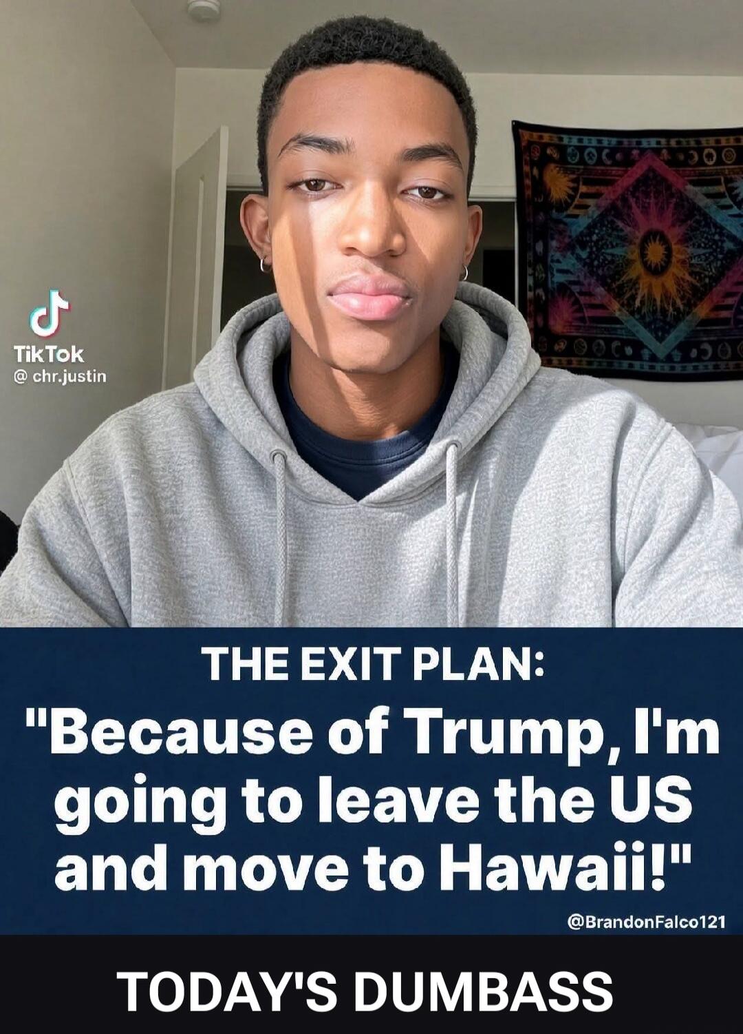 TikTok @chr.justin THE EXIT PLAN: 