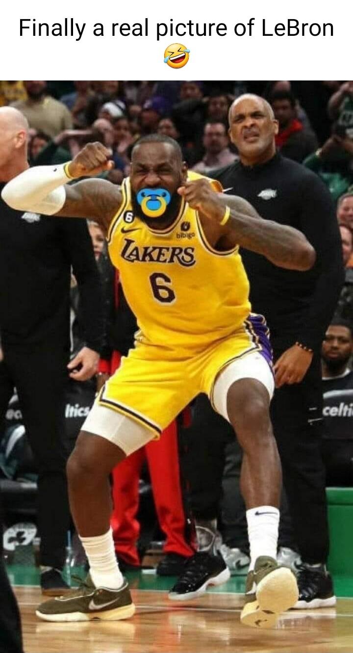 Finally a real picture of LeBron