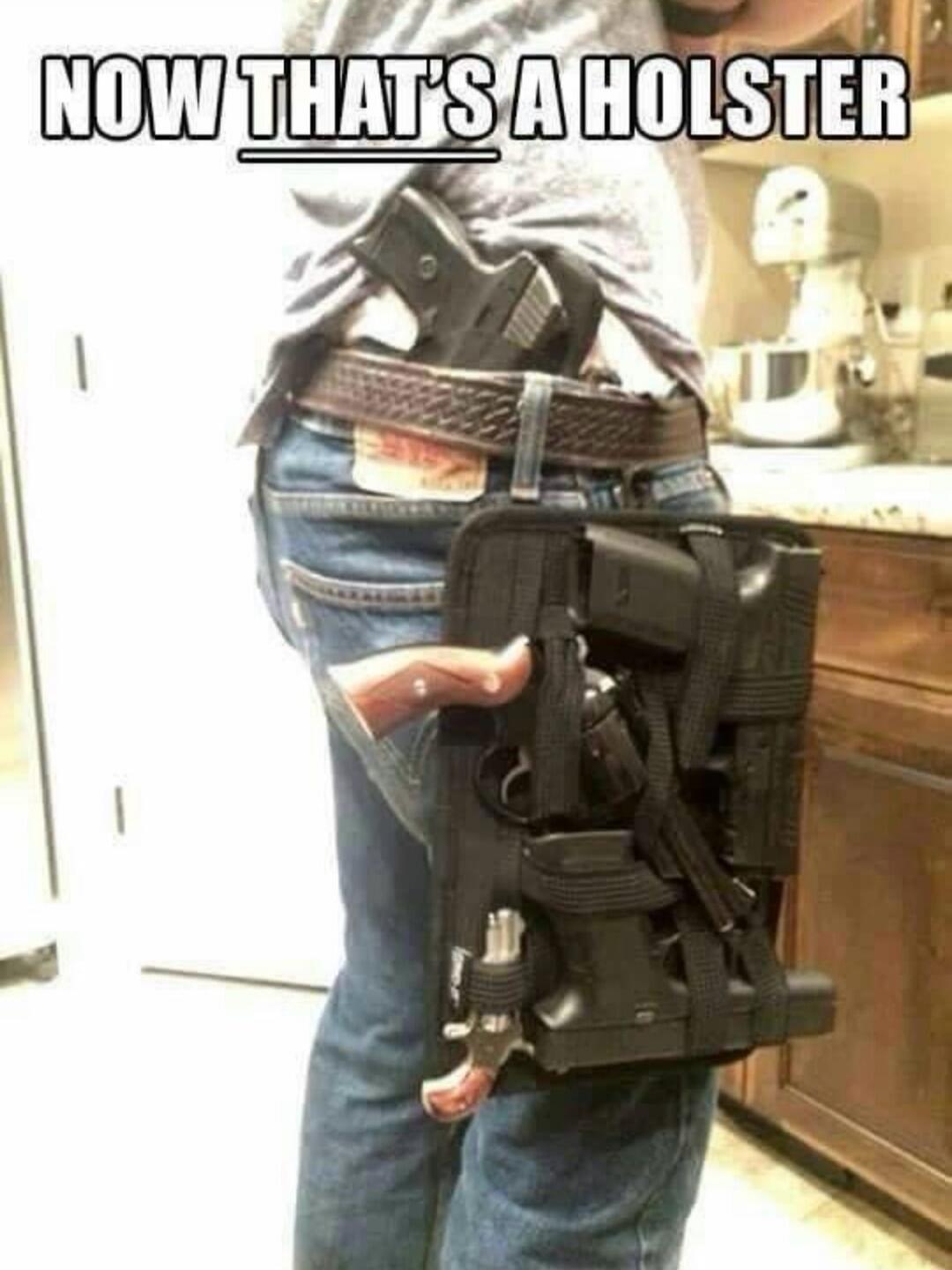 NOW THAT'S A HOLSTER